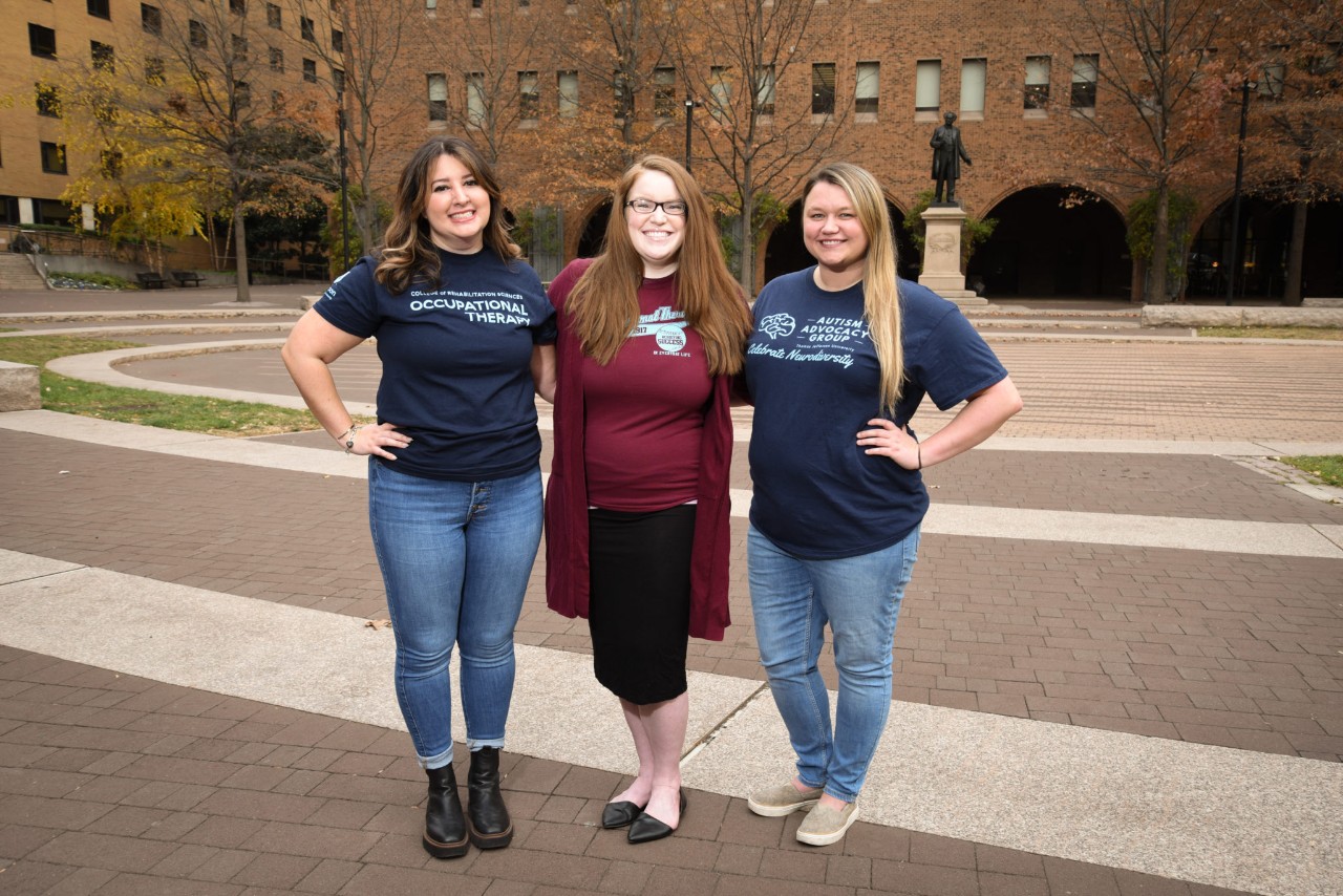The Project Justice team at Lubert Plaza