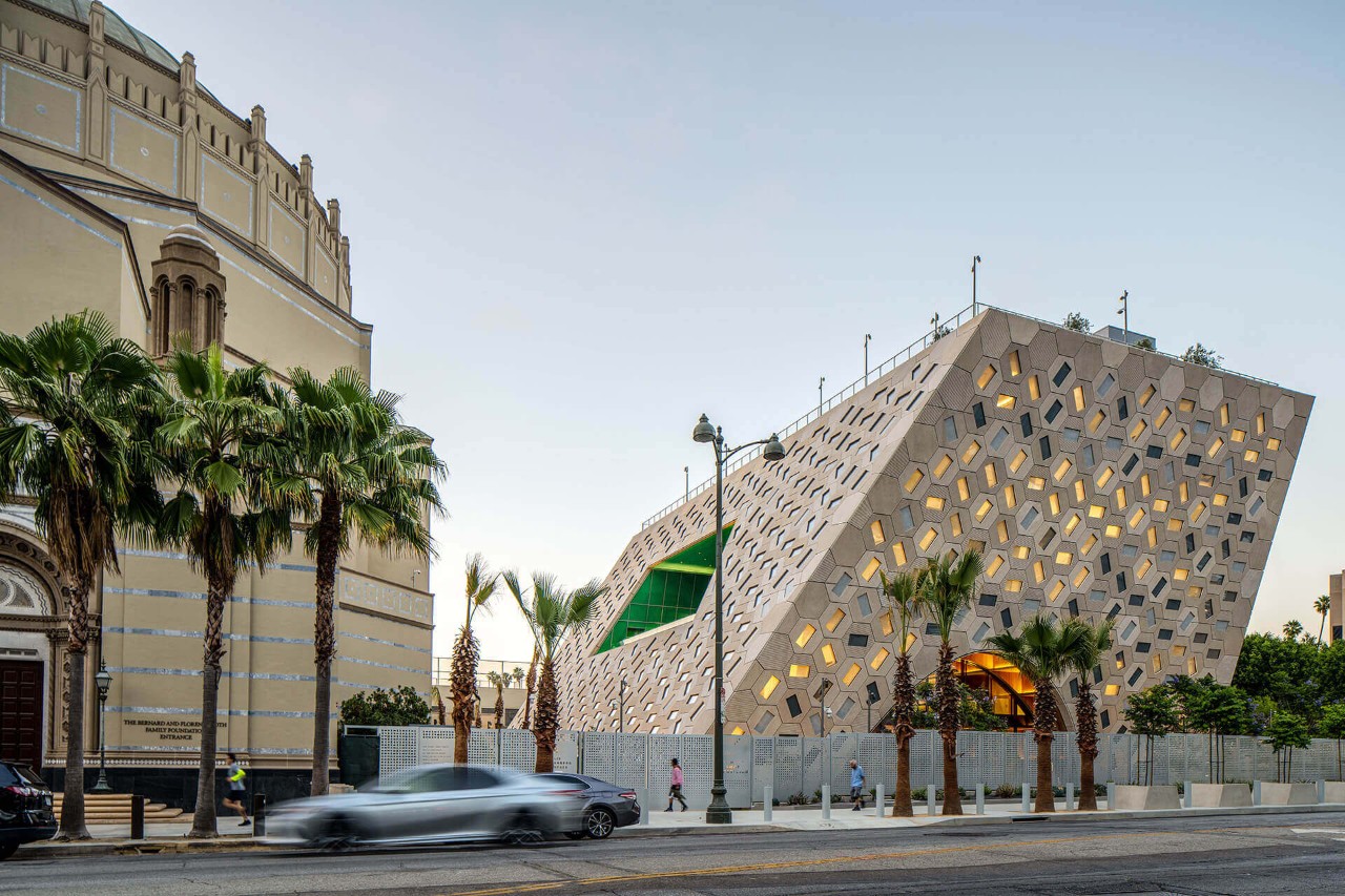 Rendering of the Audrey Irmas Pavilion
