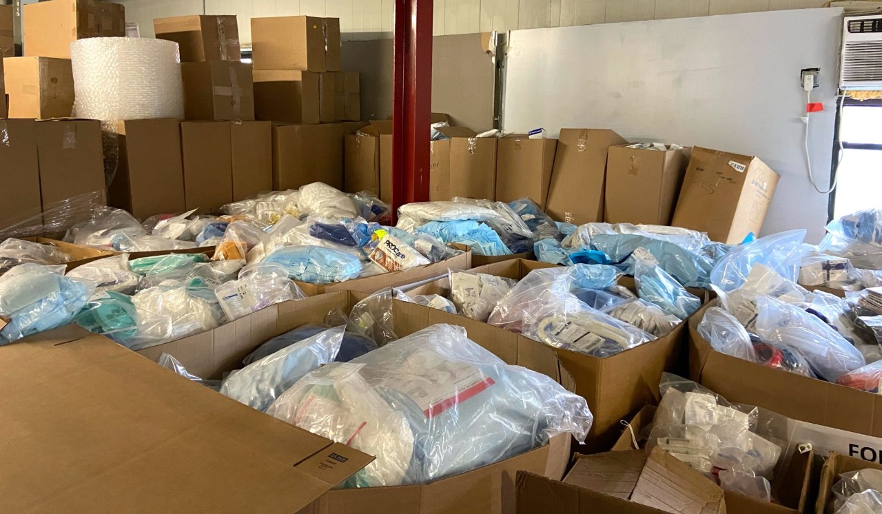 Supplies at the Afya Foundation