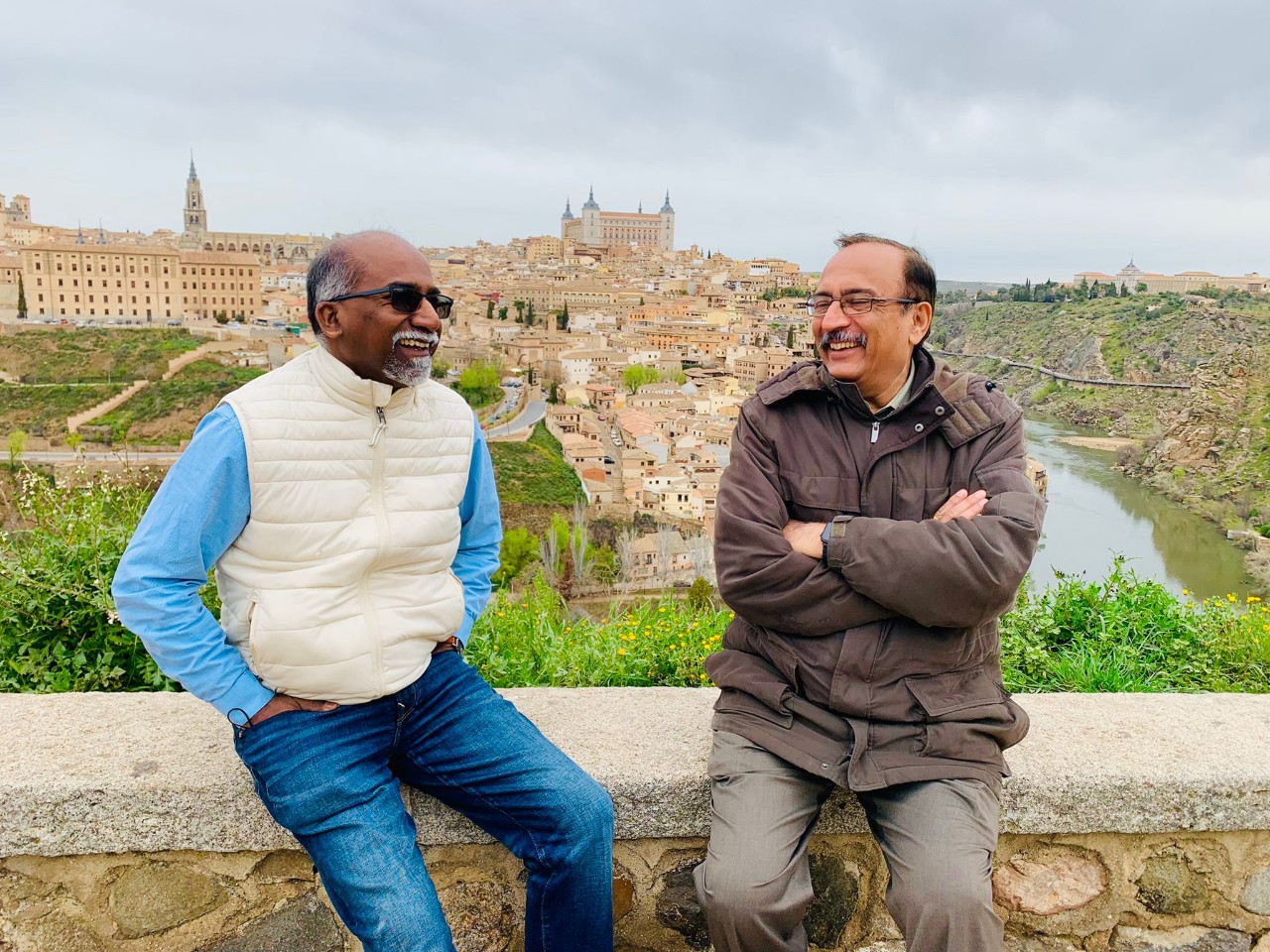 Jefferson faculty in Toledo, Spain.