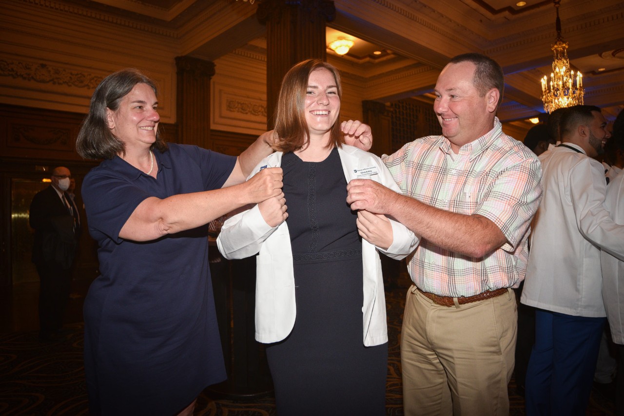 Scenes from the White Coat Ceremony