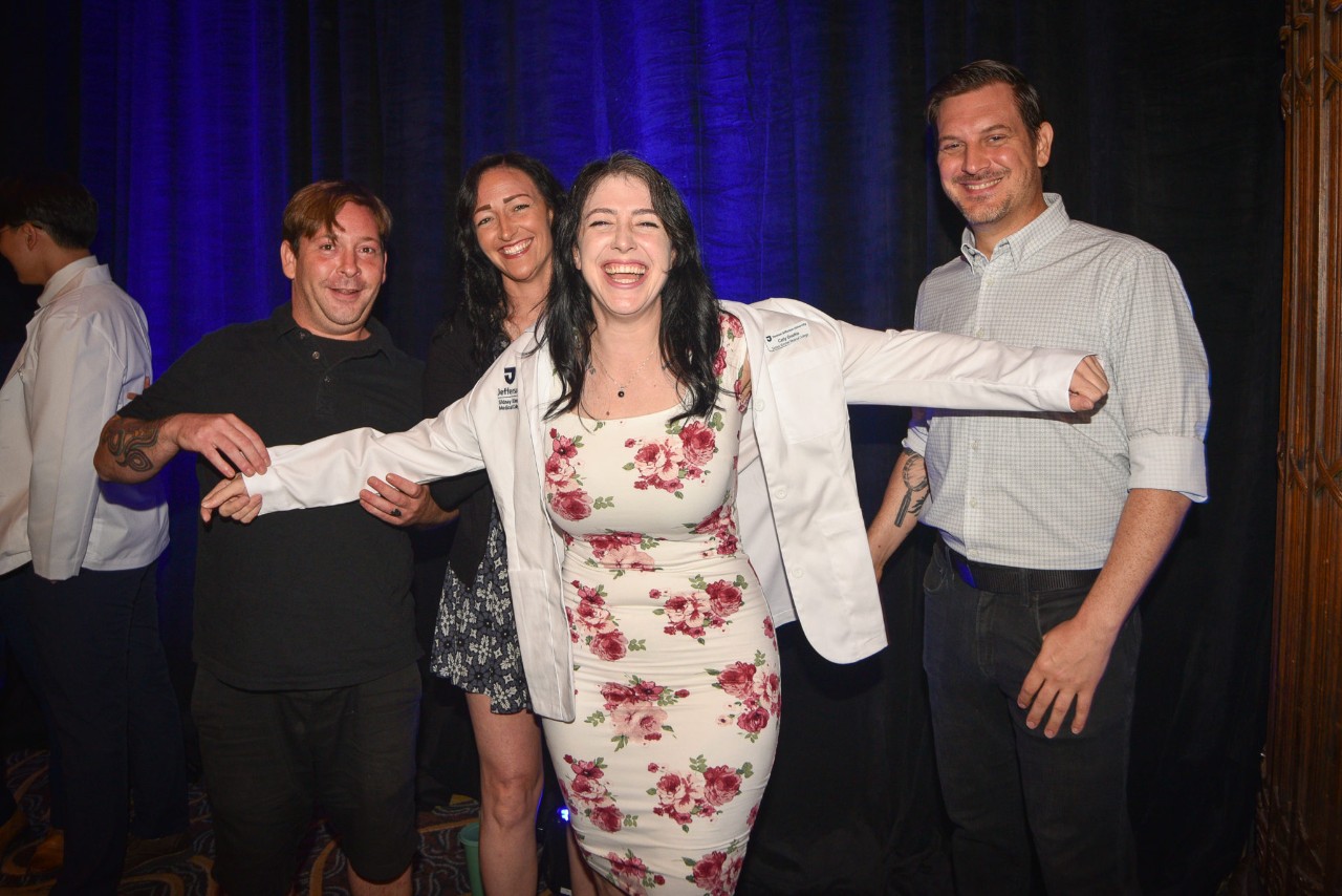 Scenes from the White Coat Ceremony