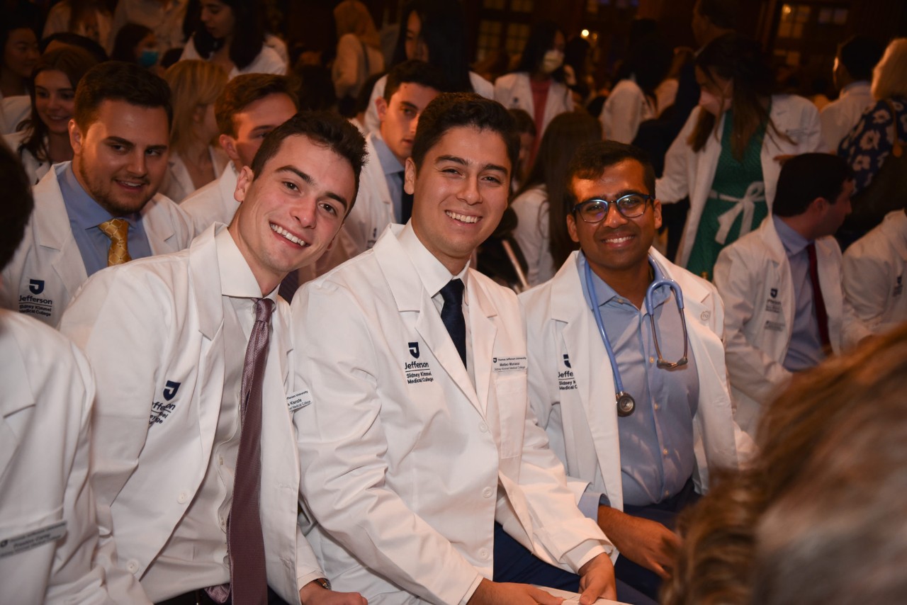 Scenes from the White Coat Ceremony