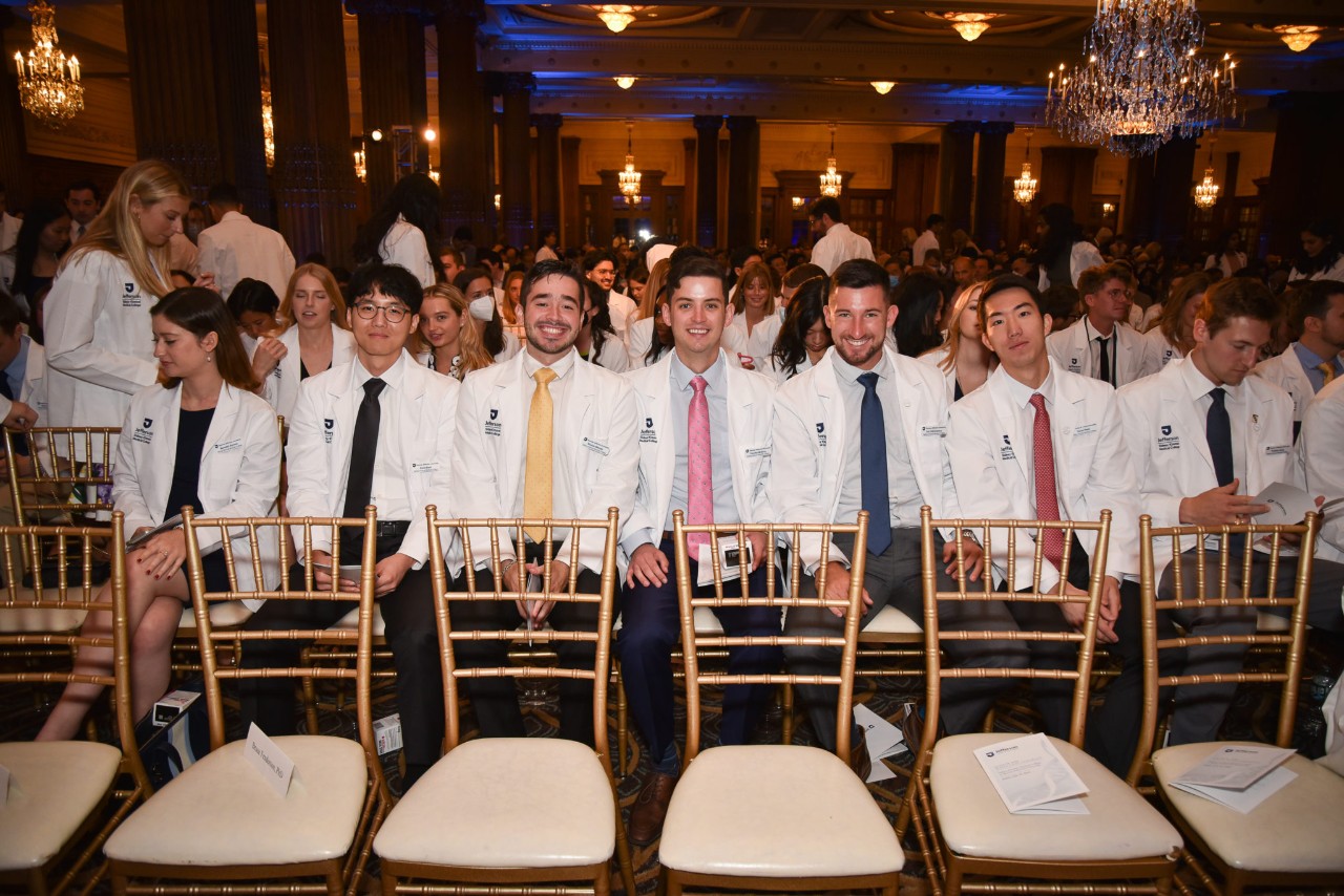 Scenes from the White Coat Ceremony