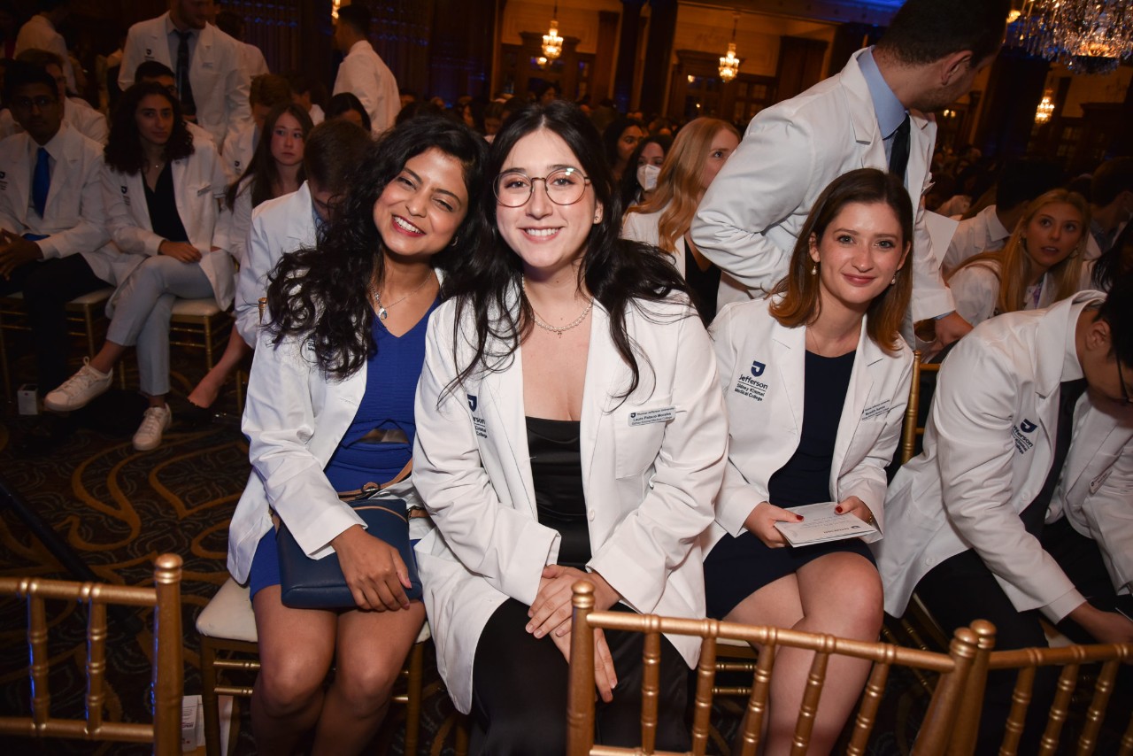 Scenes from the White Coat Ceremony