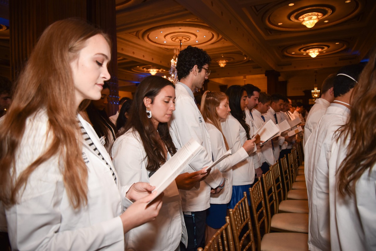 Scenes from the White Coat Ceremony