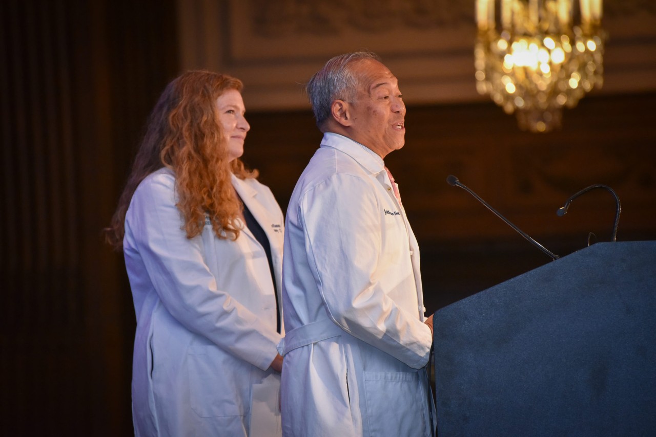 Scenes from the White Coat Ceremony
