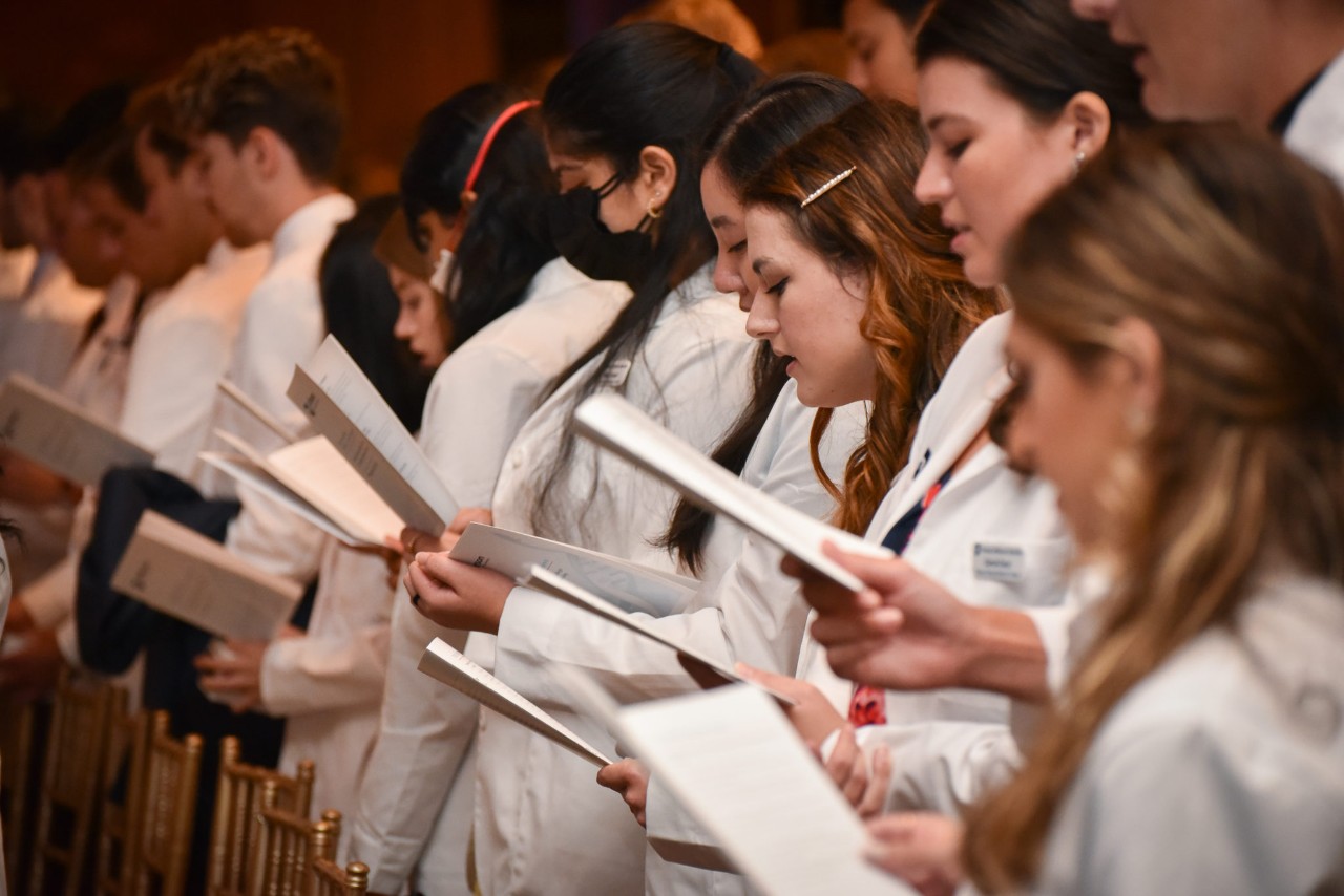Scenes from the White Coat Ceremony