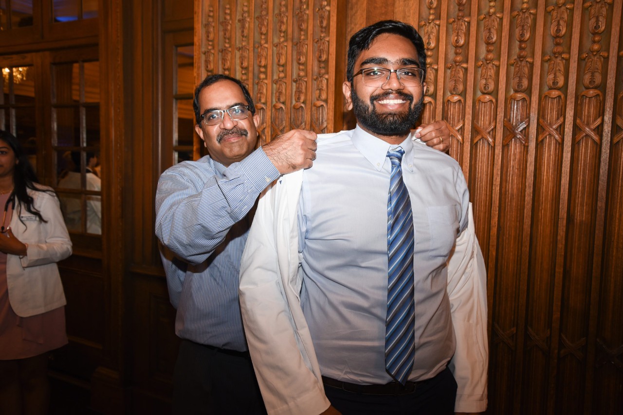 Scenes from the White Coat Ceremony