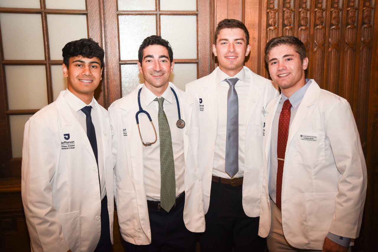 Scenes from the White Coat Ceremony