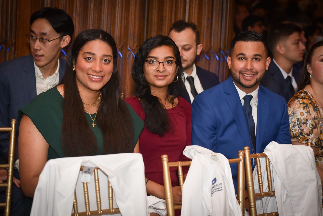 Scenes from the White Coat Ceremony