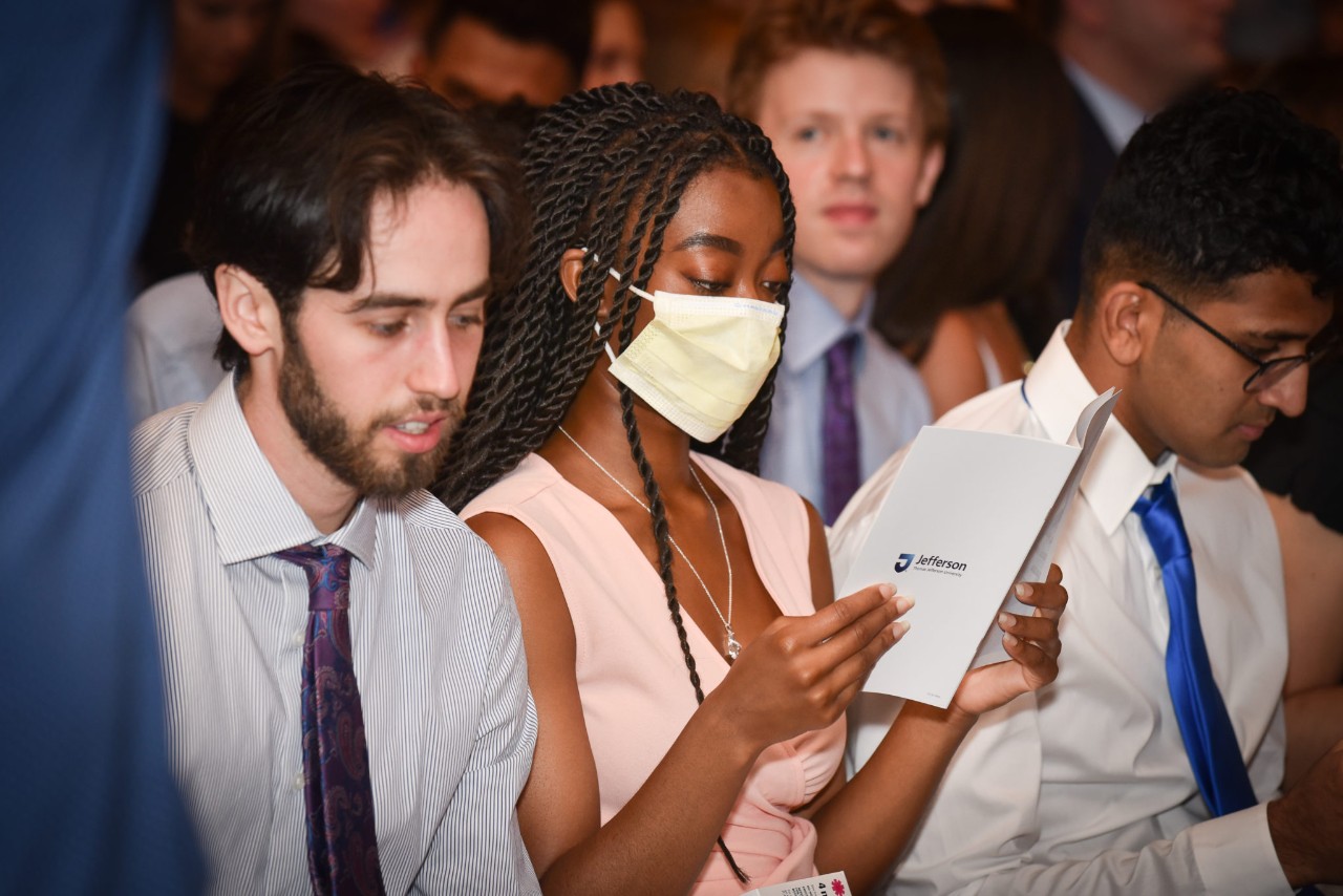 Scenes from the White Coat Ceremony