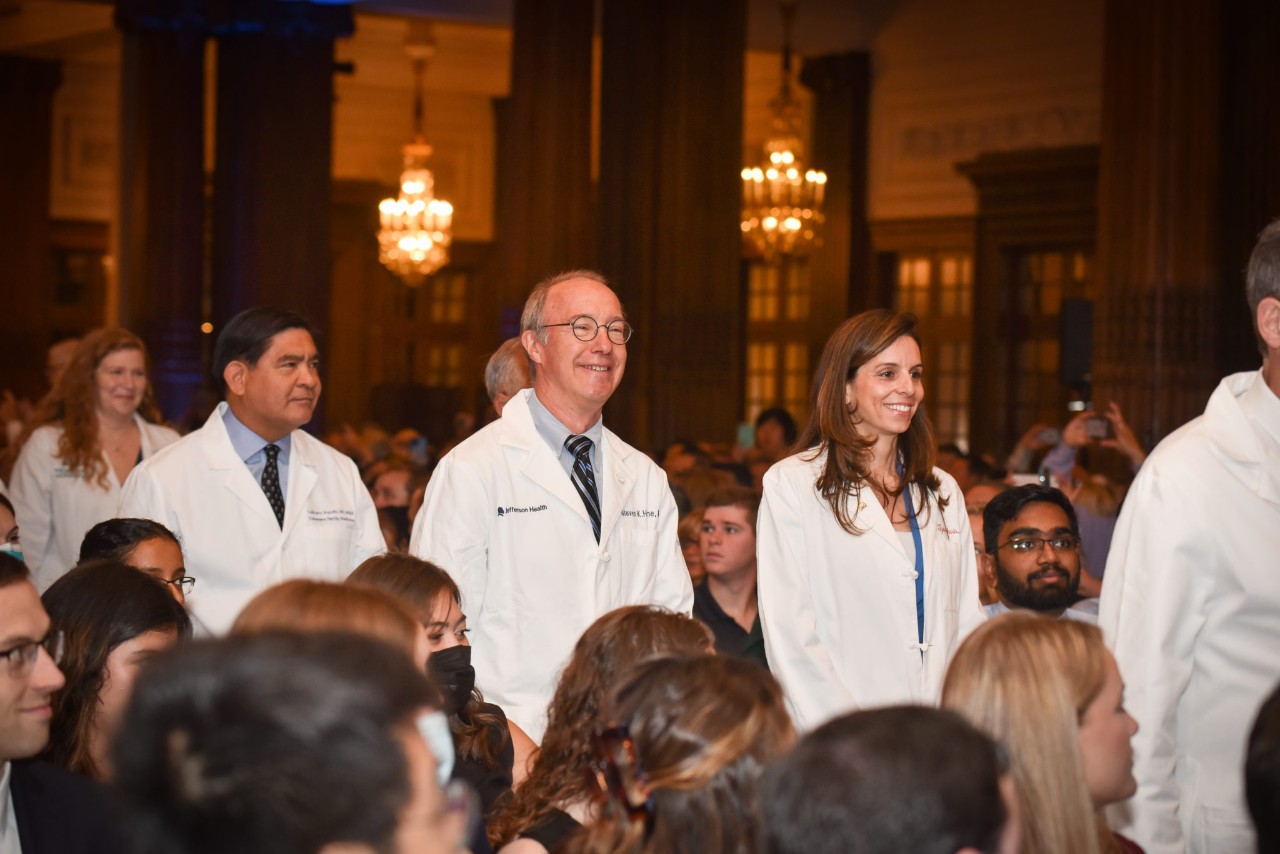 Scenes from the White Coat Ceremony