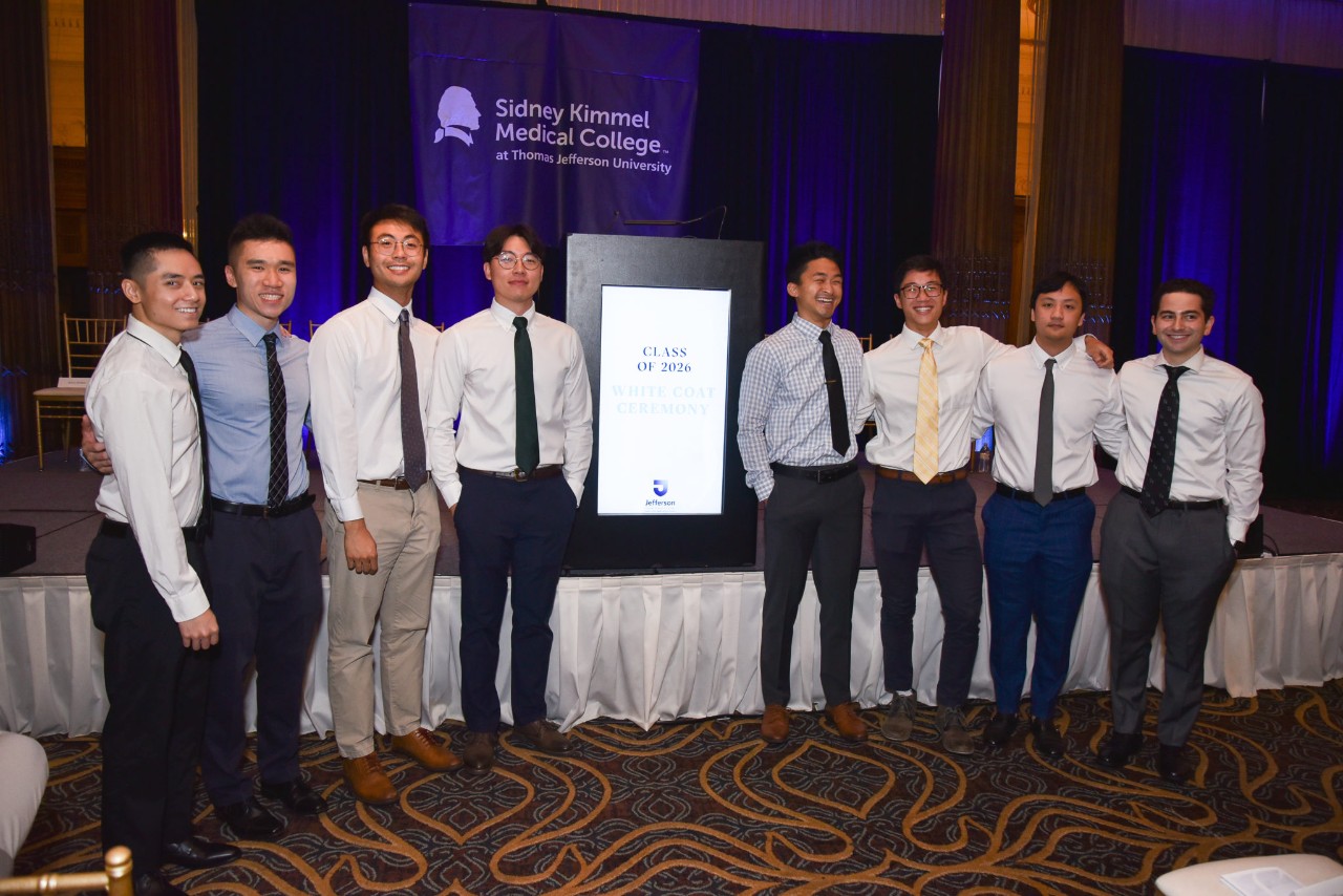 Scenes from the White Coat Ceremony