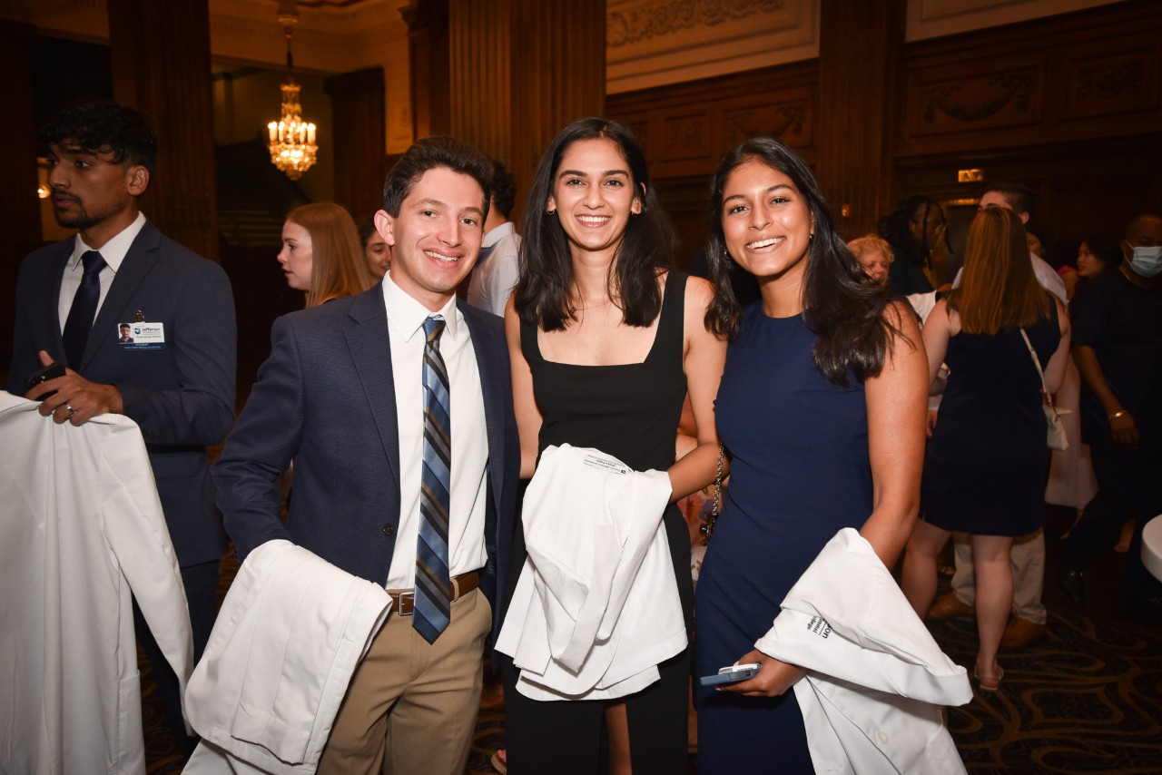 Scenes from the White Coat Ceremony