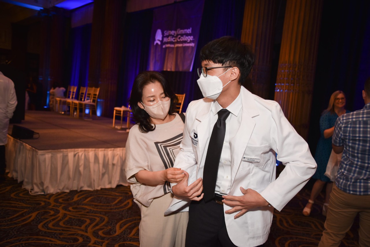 Scenes from the White Coat Ceremony