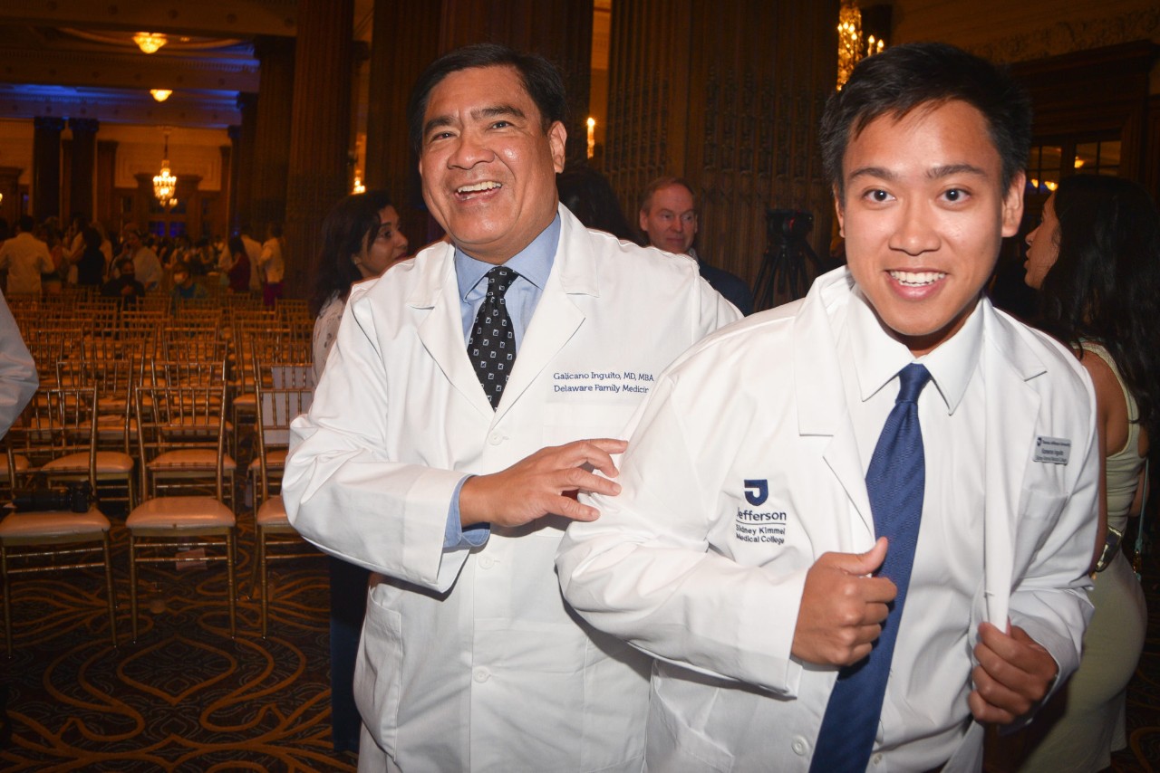 Scenes from the White Coat Ceremony