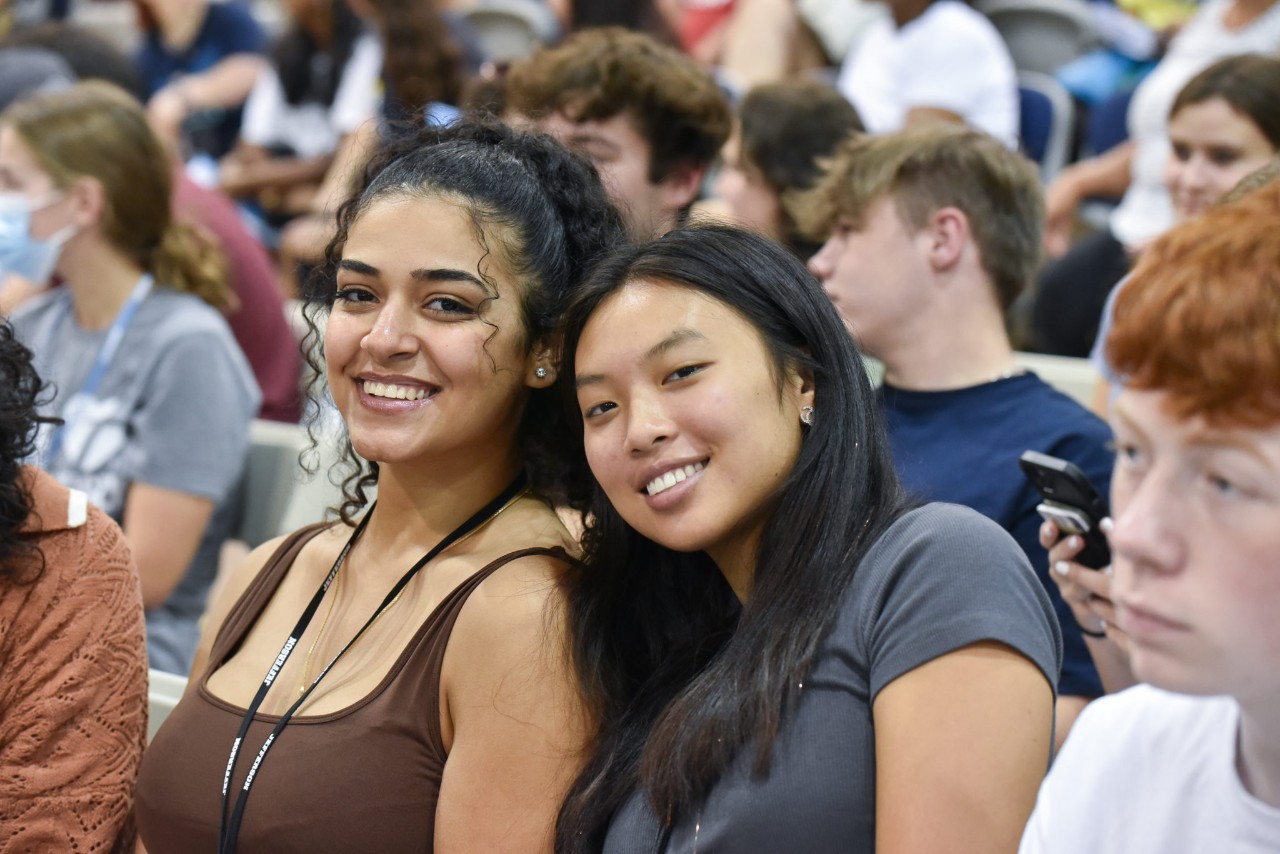 Scenes from convocation and move-in day