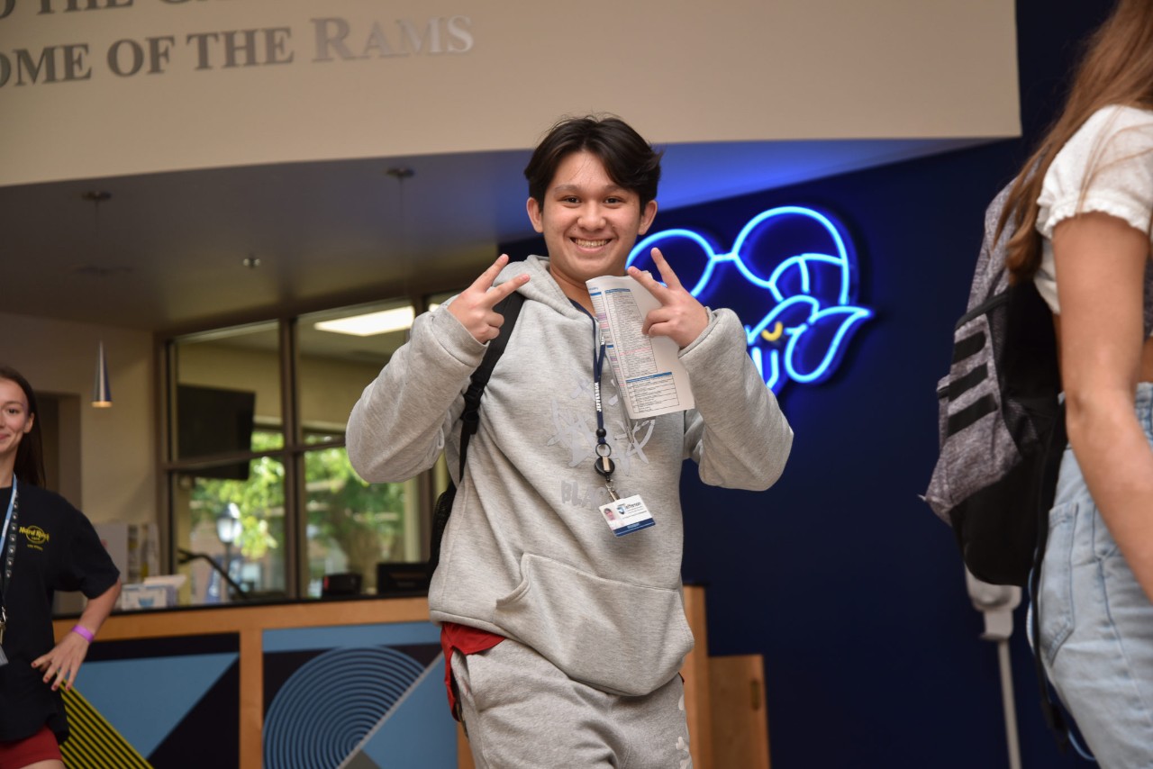 Scenes from convocation and move-in day