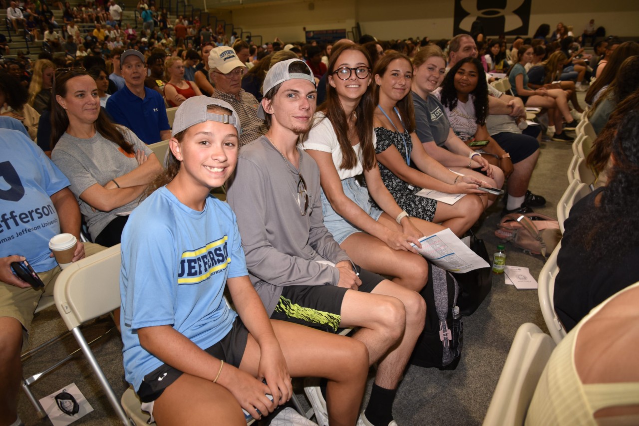 Scenes from convocation and move-in day