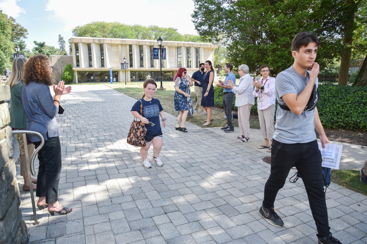 Scenes from convocation and move-in day
