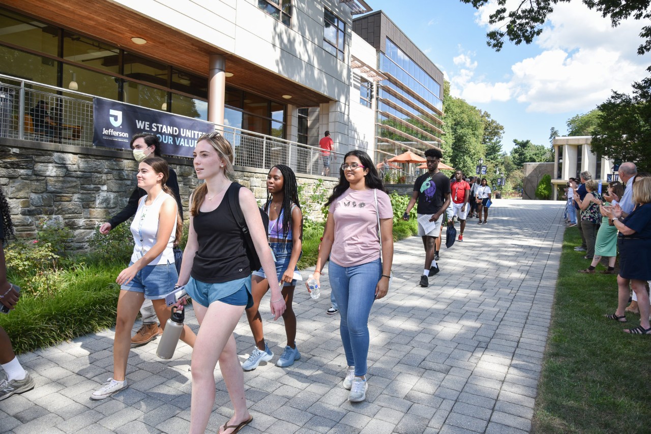 Scenes from convocation and move-in day