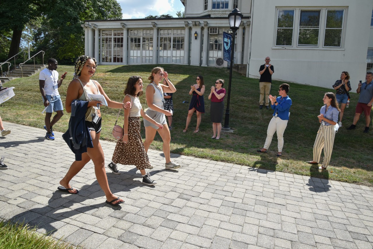 Scenes from convocation and move-in day