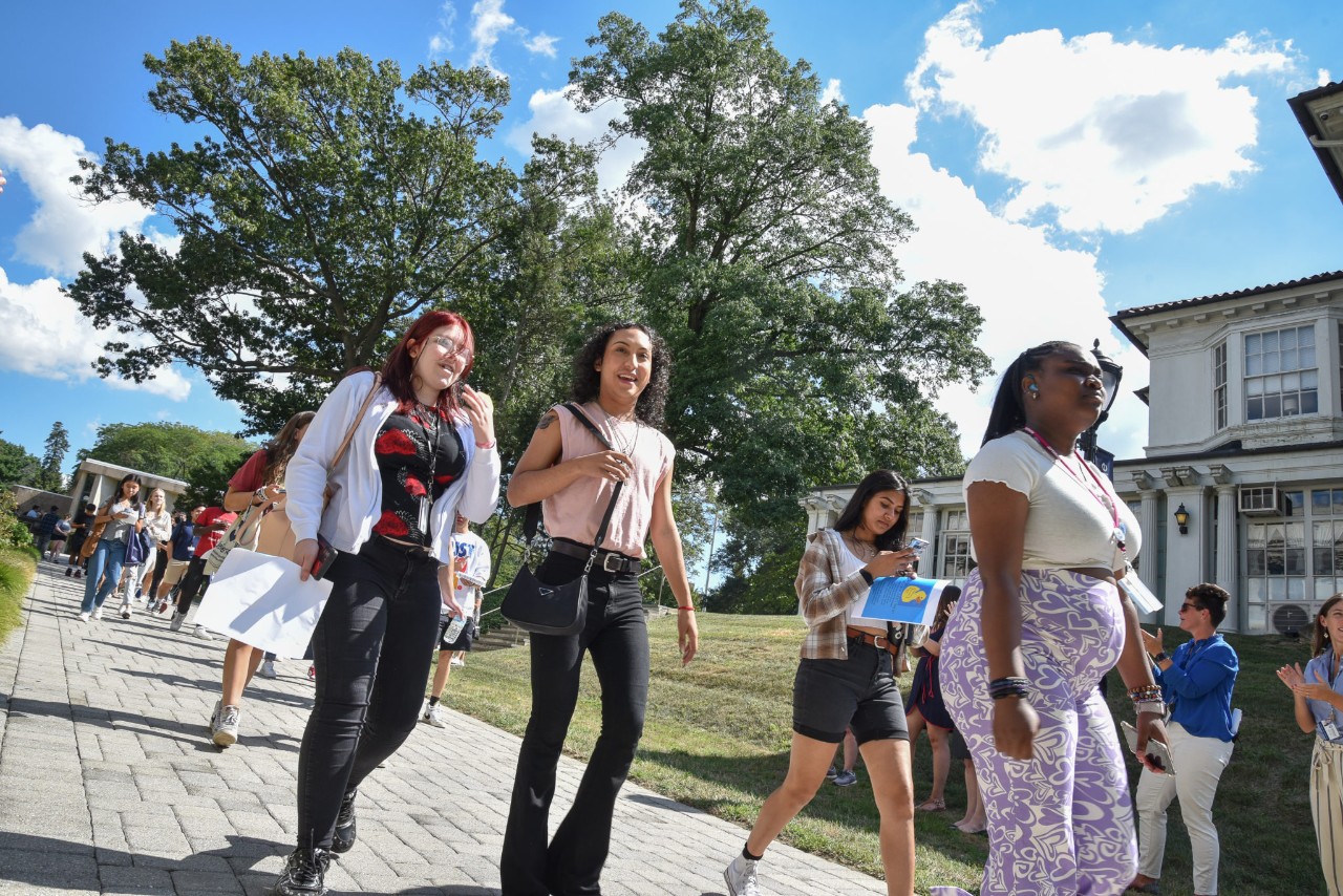 Scenes from convocation and move-in day