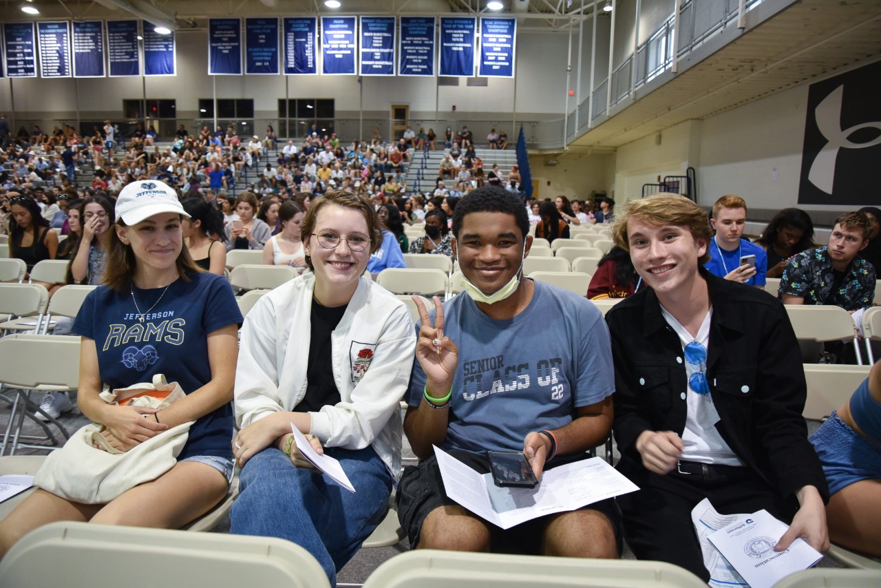 Scenes from convocation and move-in day