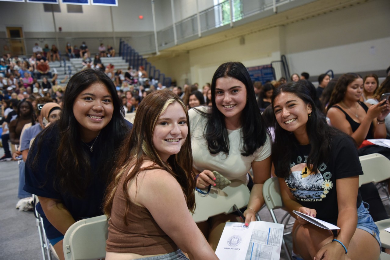 Scenes from convocation and move-in day