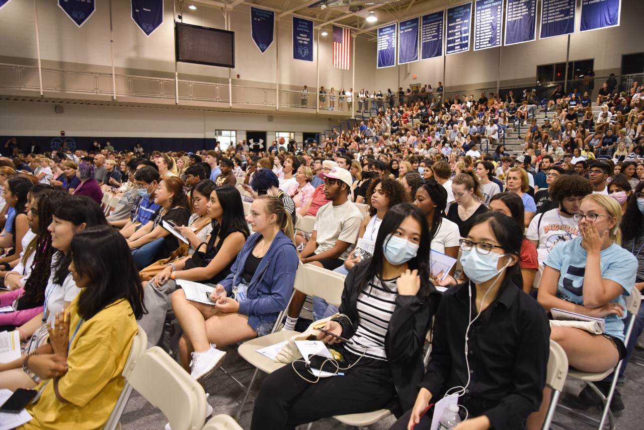 Scenes from convocation and move-in day