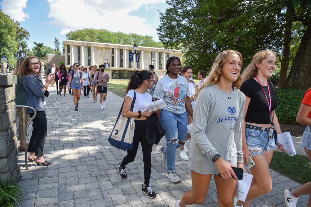 Scenes from convocation and move-in day