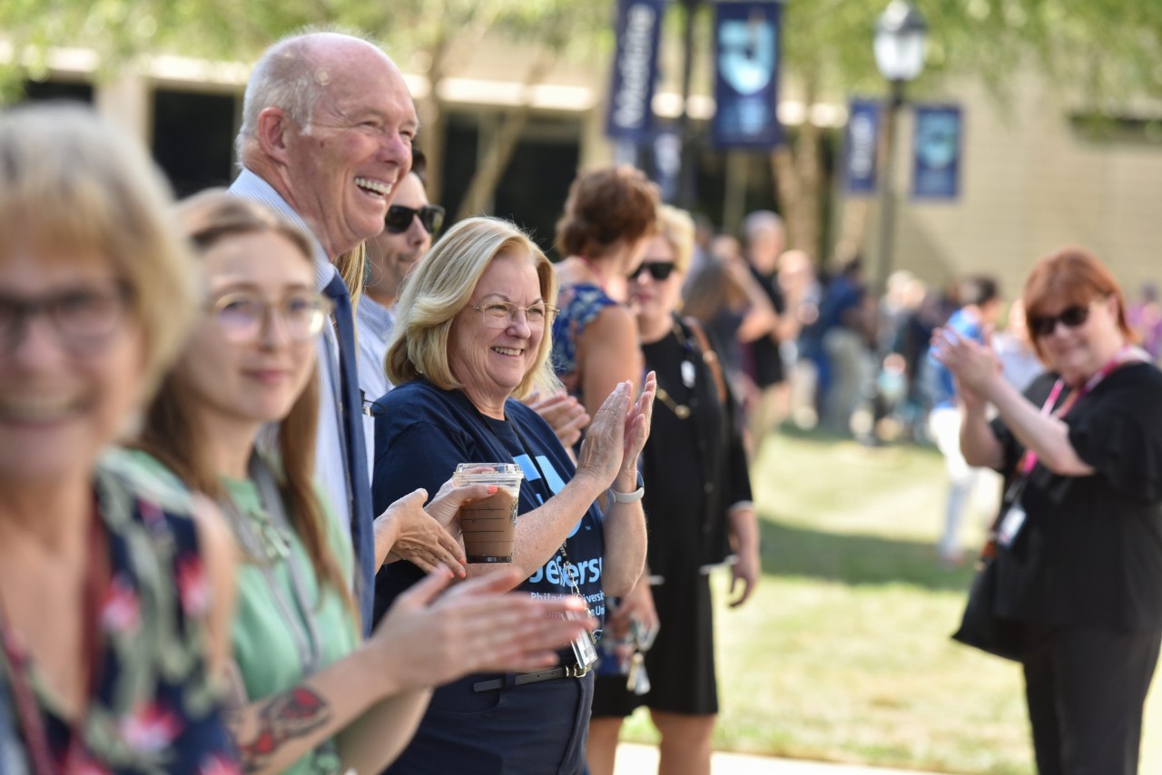 Scenes from convocation and move-in day