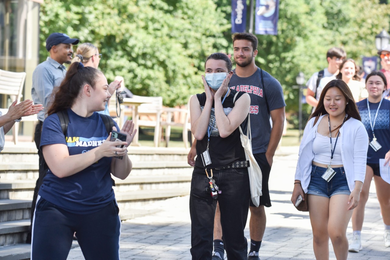 Scenes from convocation and move-in day