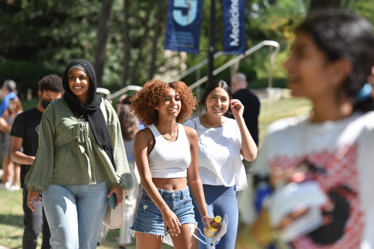 Scenes from convocation and move-in day
