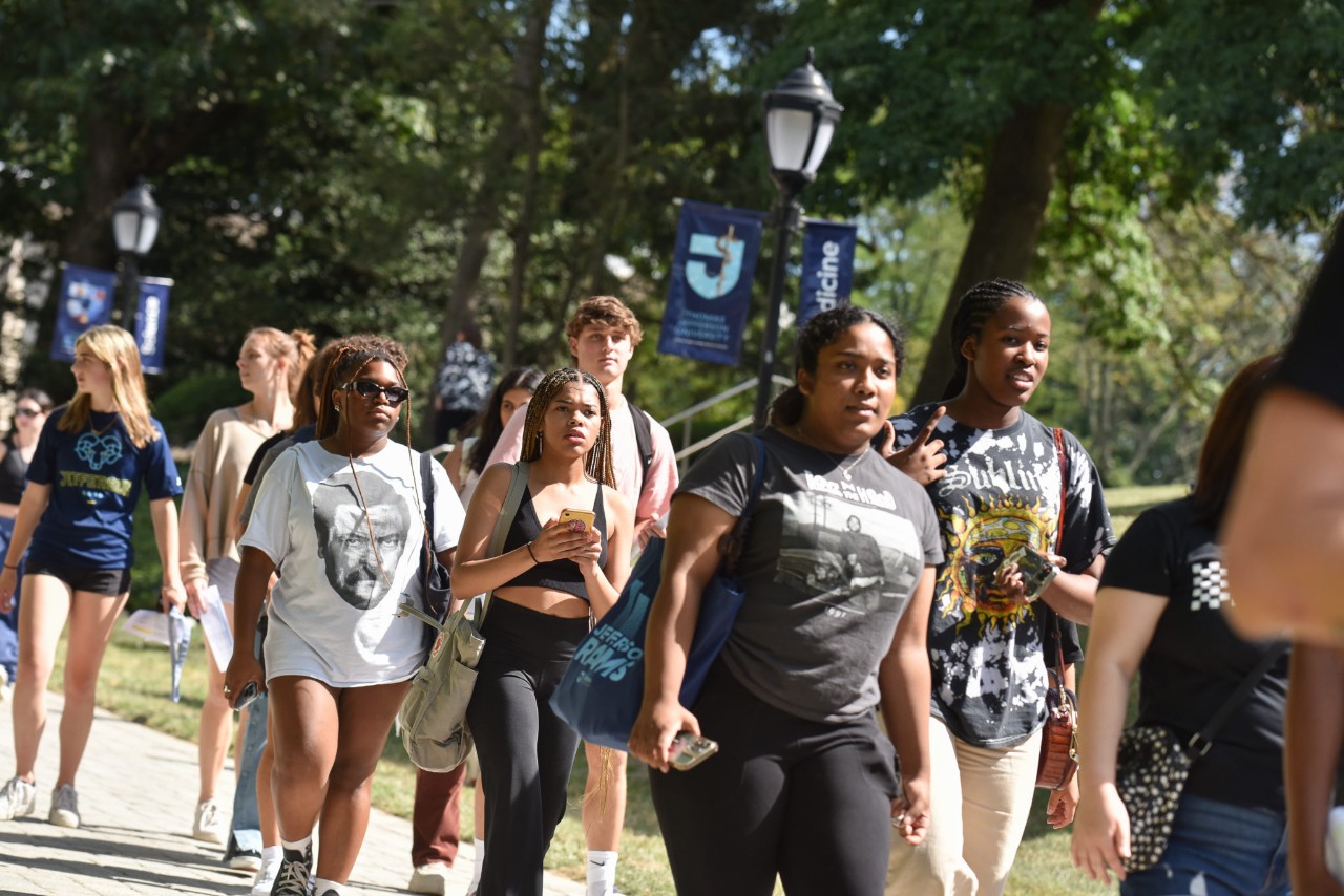 Scenes from convocation and move-in day