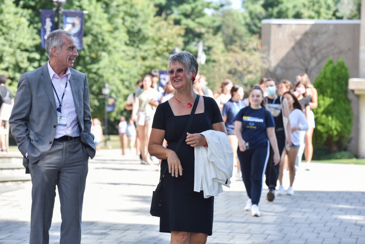 Scenes from convocation and move-in day