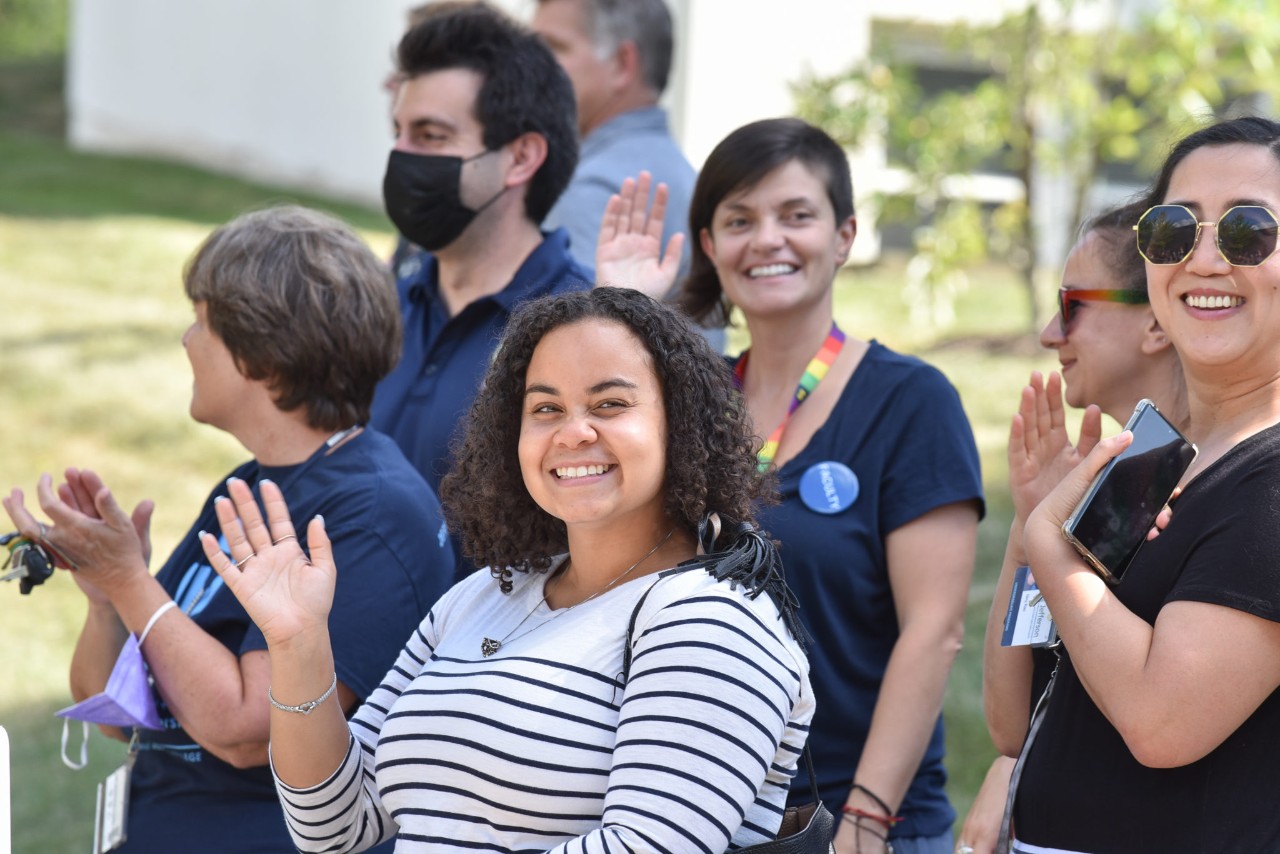 Scenes from convocation and move-in day
