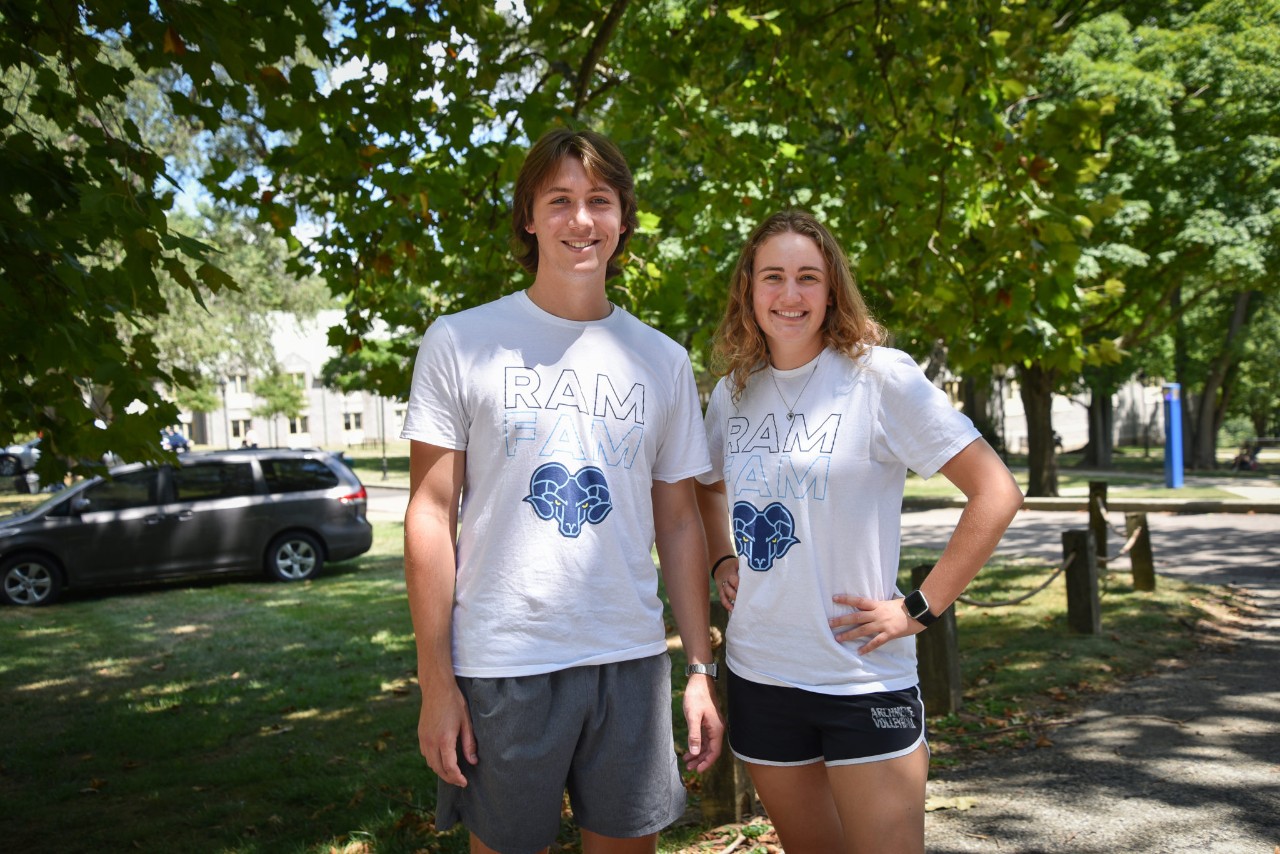 Scenes from convocation and move-in day