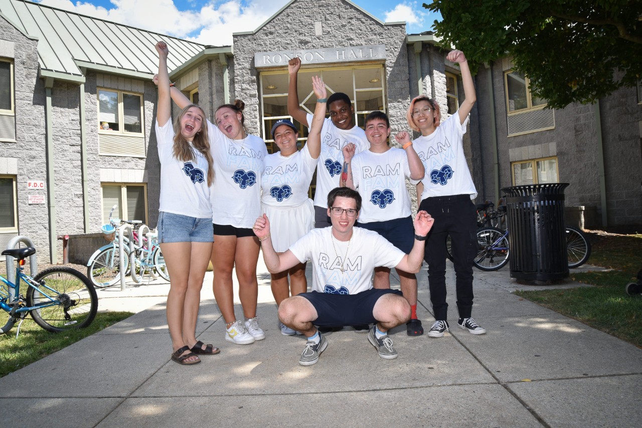 Scenes from convocation and move-in day