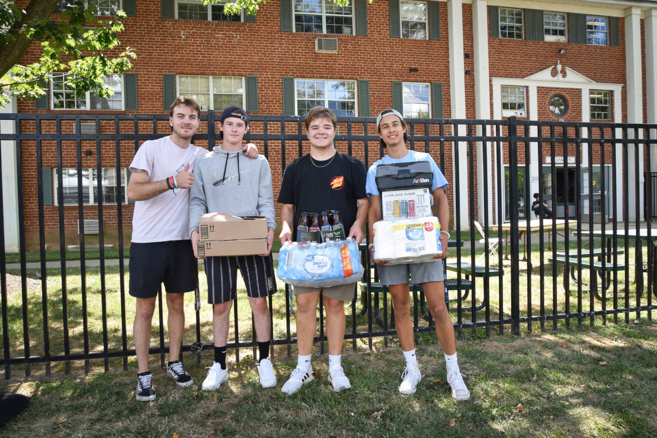 Scenes from convocation and move-in day