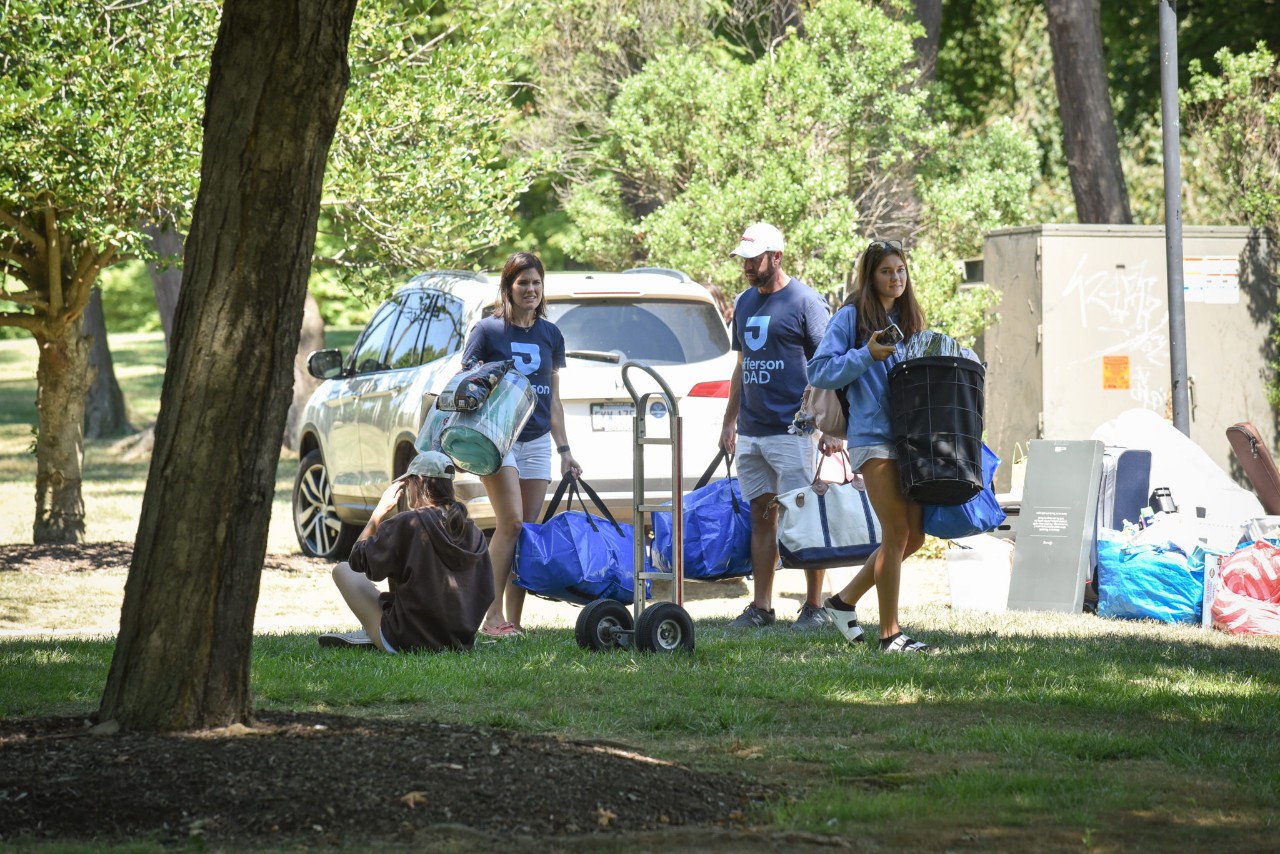 Scenes from convocation and move-in day