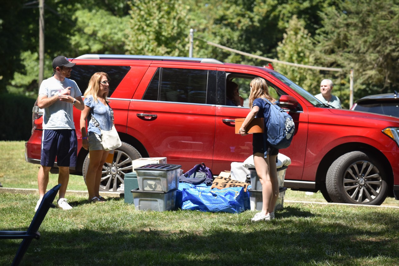 Scenes from convocation and move-in day