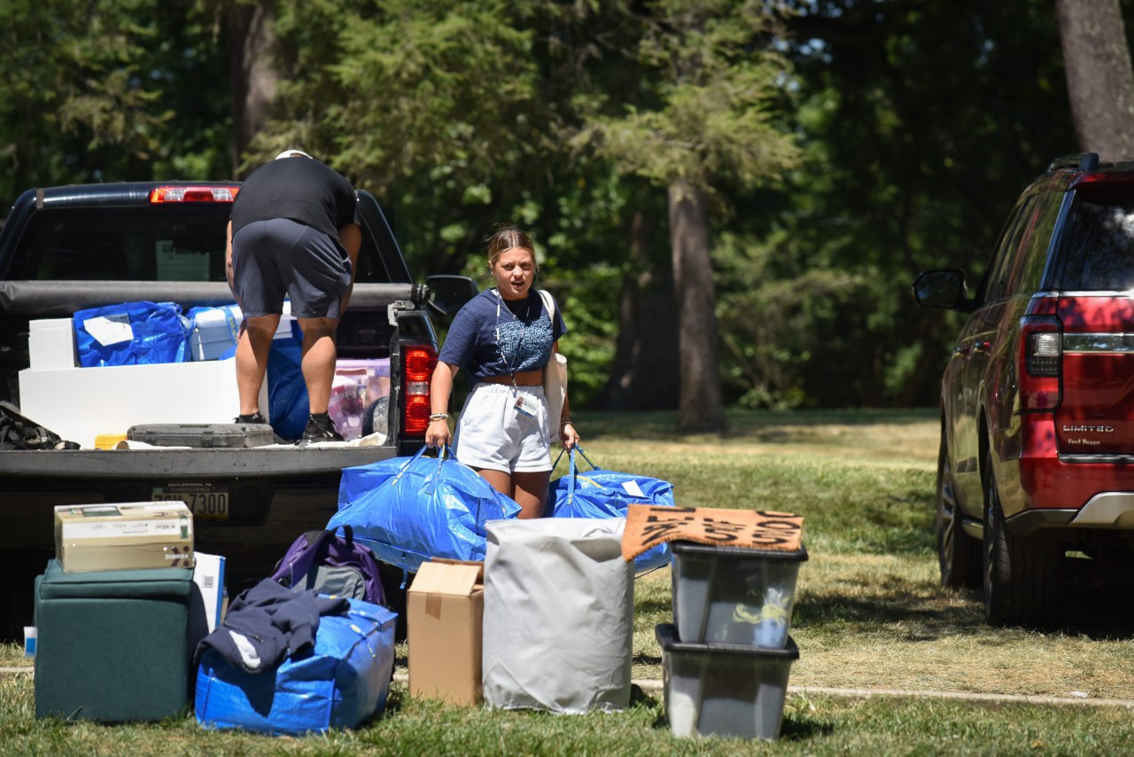 Scenes from convocation and move-in day