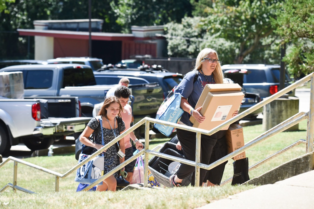 Scenes from convocation and move-in day