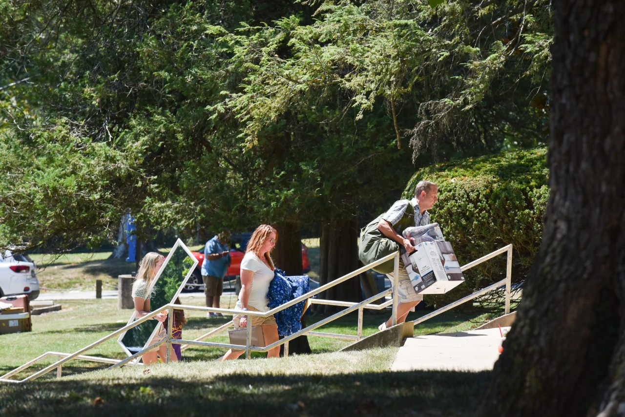Scenes from convocation and move-in day