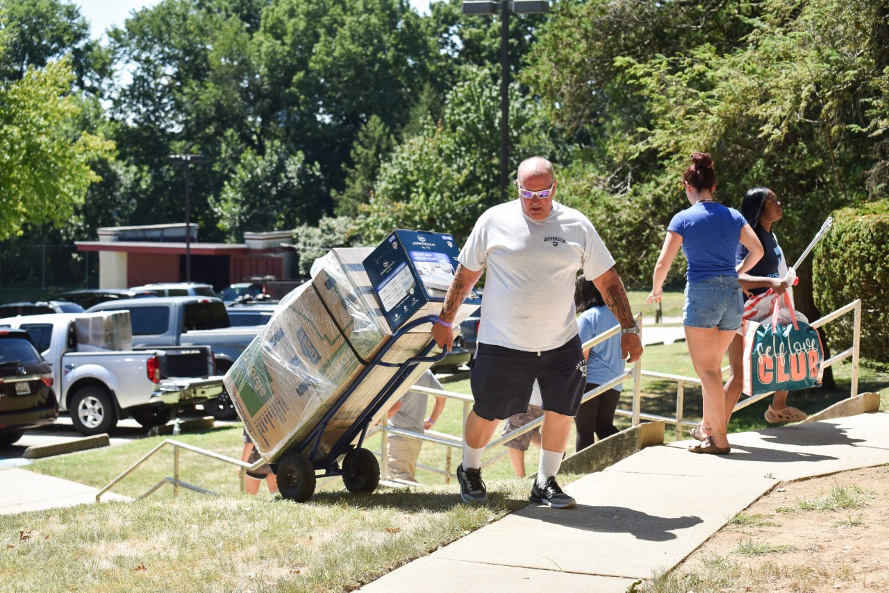 Scenes from convocation and move-in day