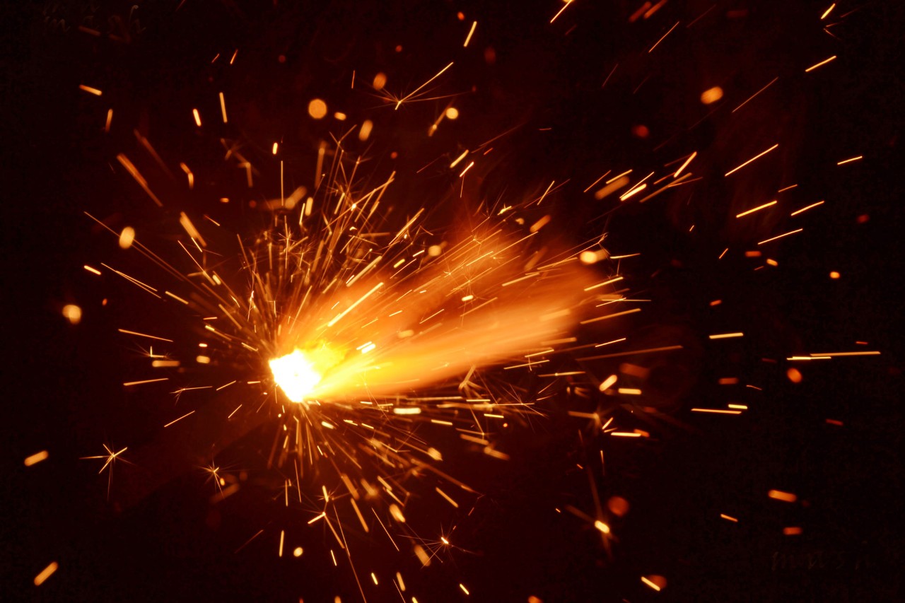 fire sparkler