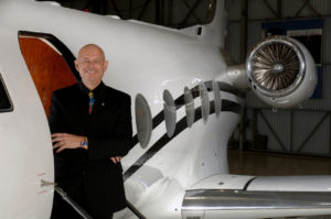 Class of 1969 graduate Vincent Wolanin founded PrivateSky Aviation Services.