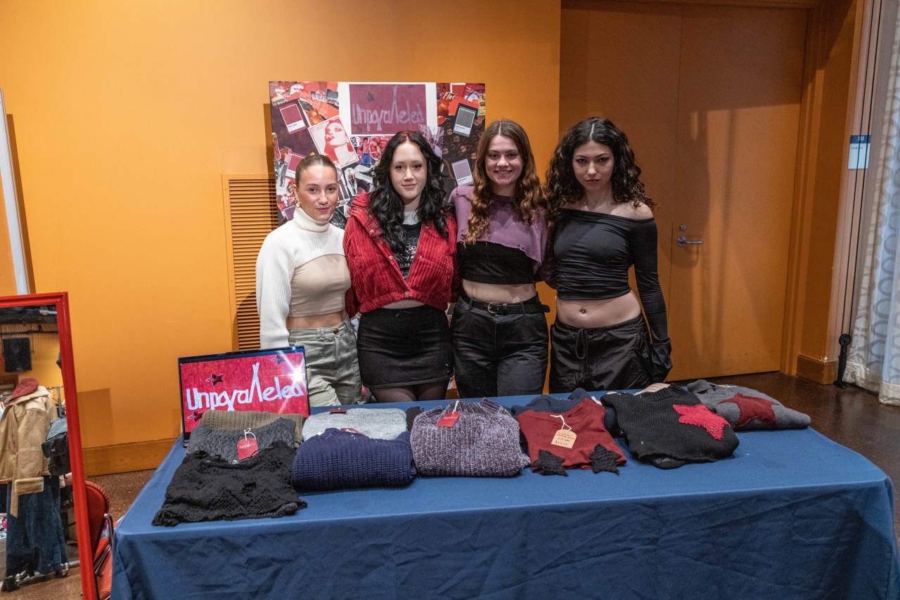 Scenes from the pop-up shop